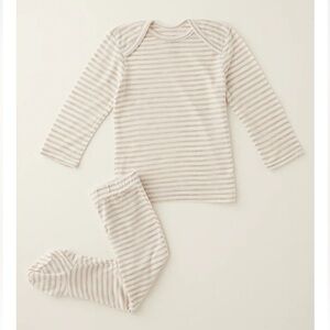 Solly Baby Sleeper- 0-3M - Driftwood Stripe